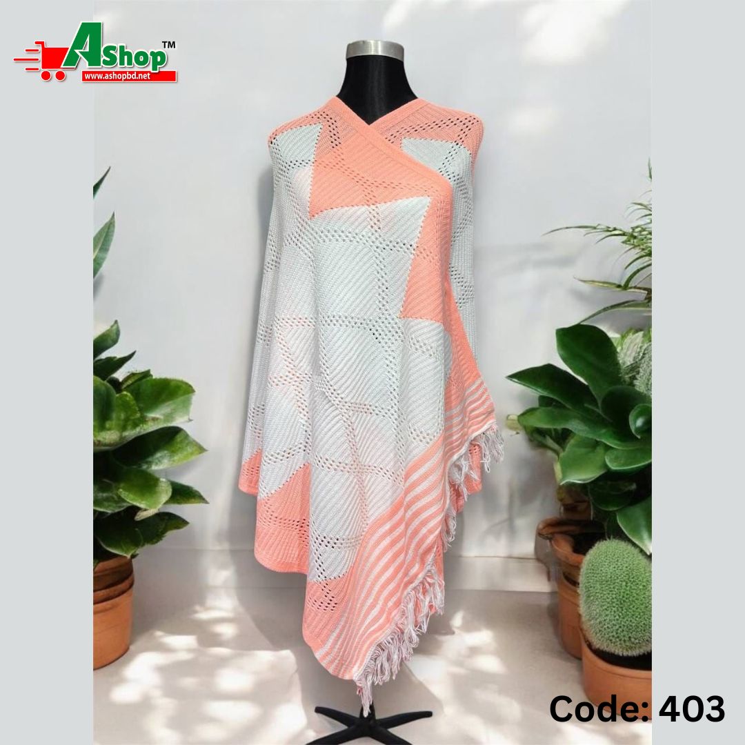 স্মার্ট কুশিকাটা টু সেড শাল মেয়েদের Code: 403