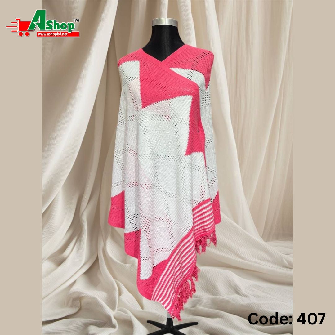 স্মার্ট কুশিকাটা টু সেড শাল মেয়েদের Code: 407