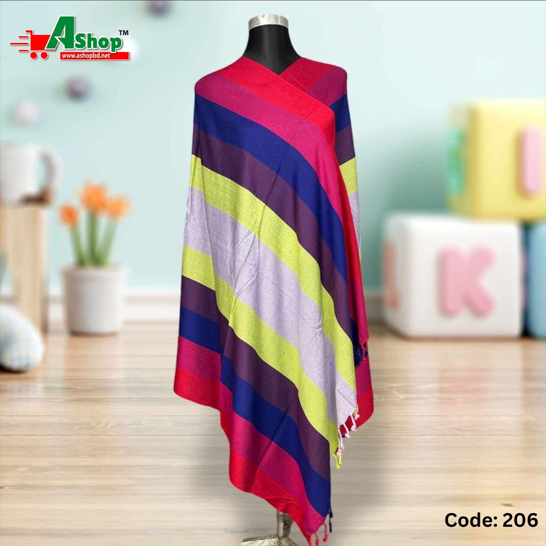 ভিসকস শীতের মেয়েদের শাল Code: 206