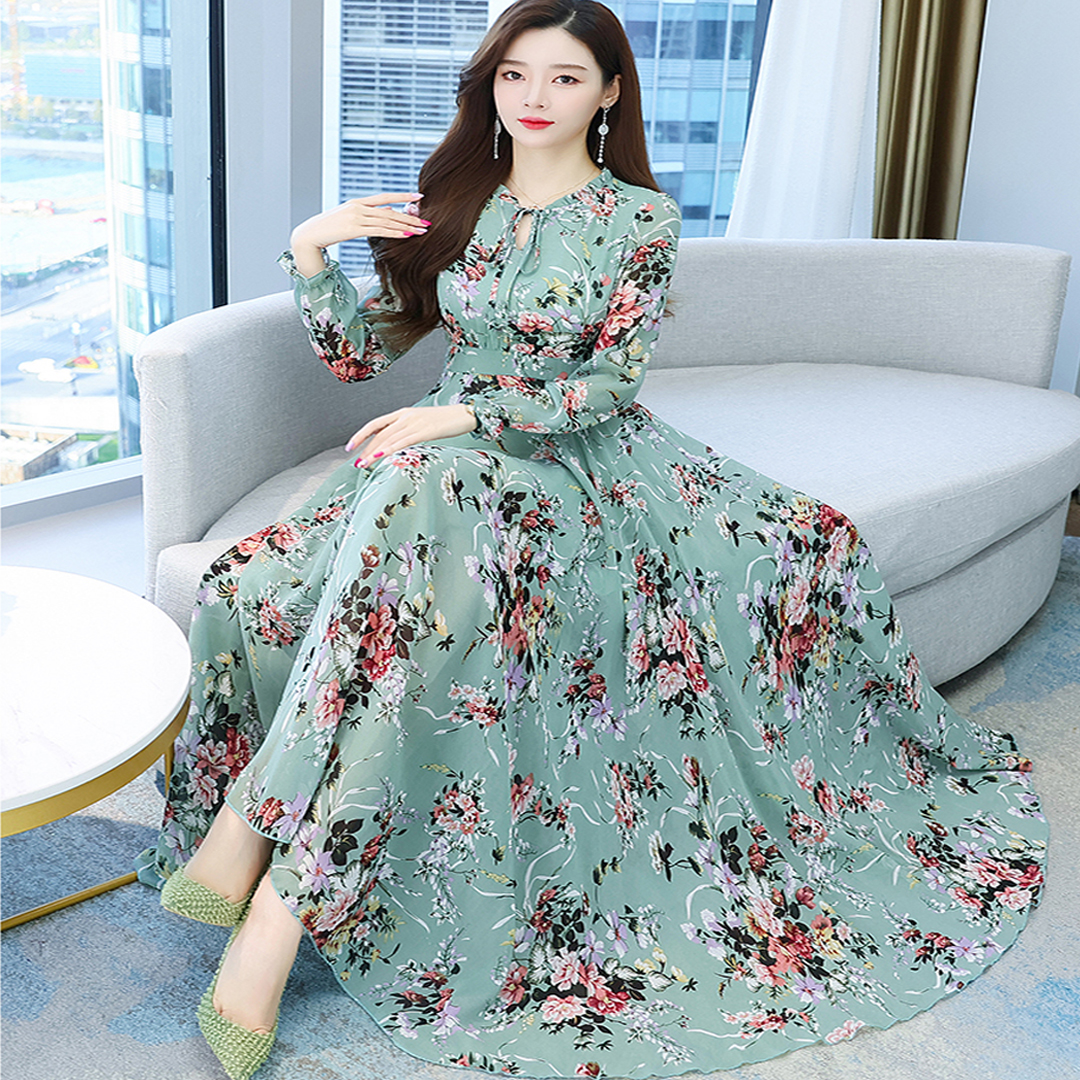 Women High Quality China Neckline design Long sleeve Long Kurti Deep Past 1501