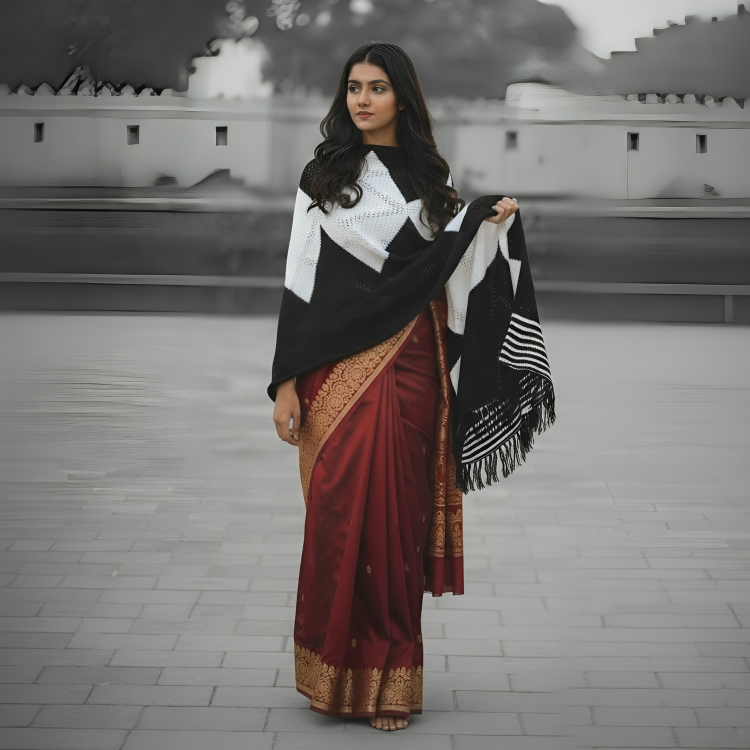 বগুড়ার বিখ্যাত কুশিকাটা টু সেড শাল FK903