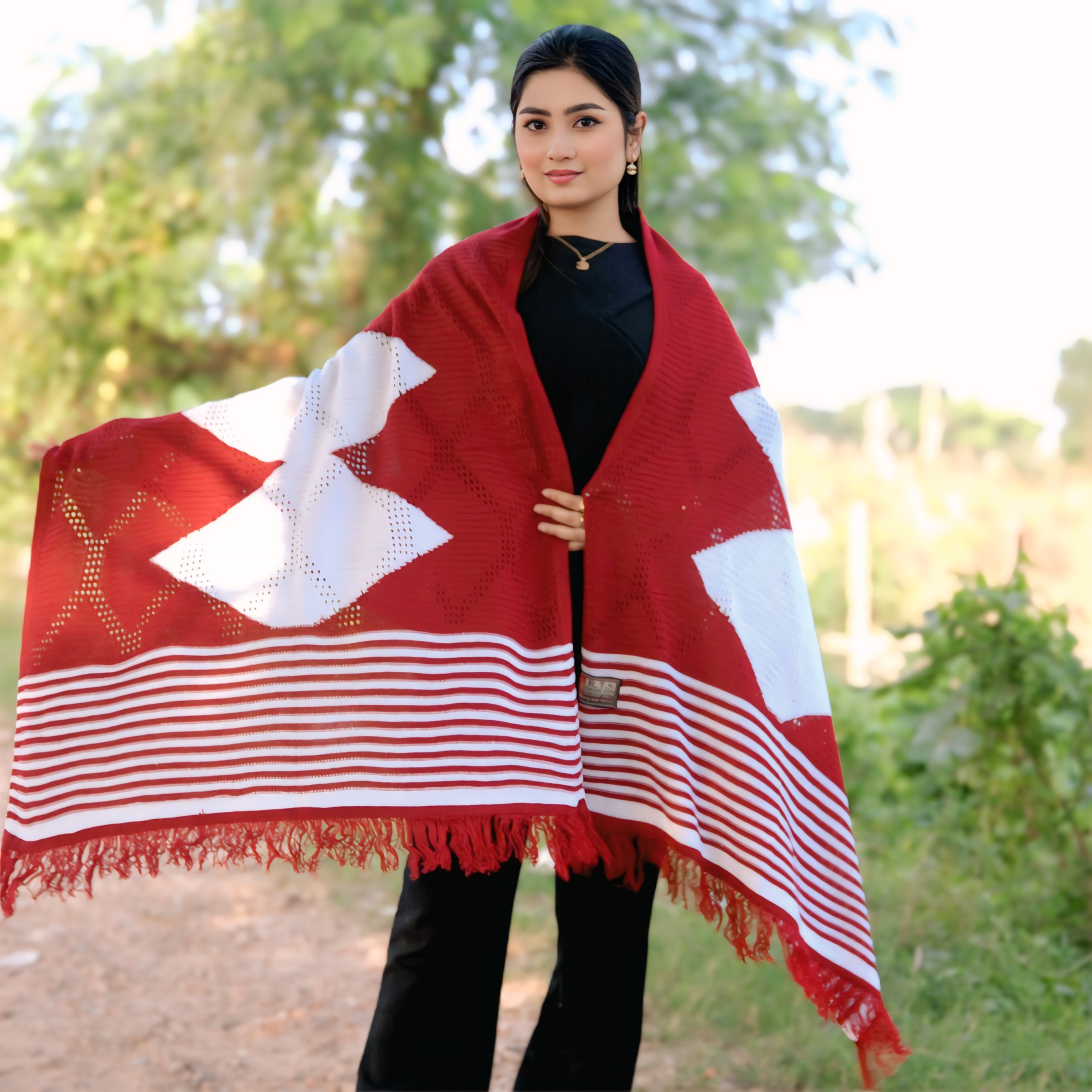 বগুড়ার বিখ্যাত কুশিকাটা টু সেড শাল A903