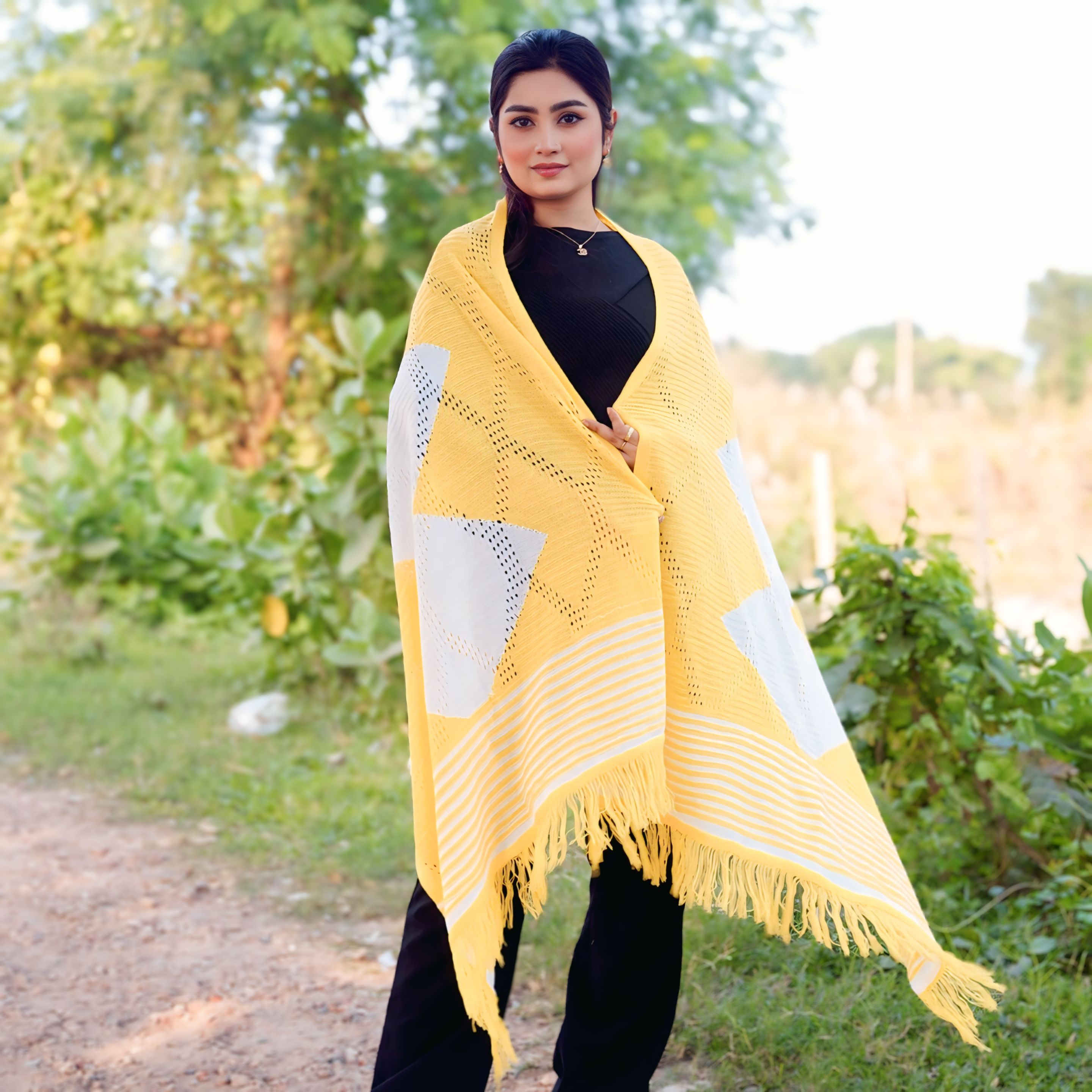 বগুড়ার বিখ্যাত কুশিকাটা টু সেড শাল A904