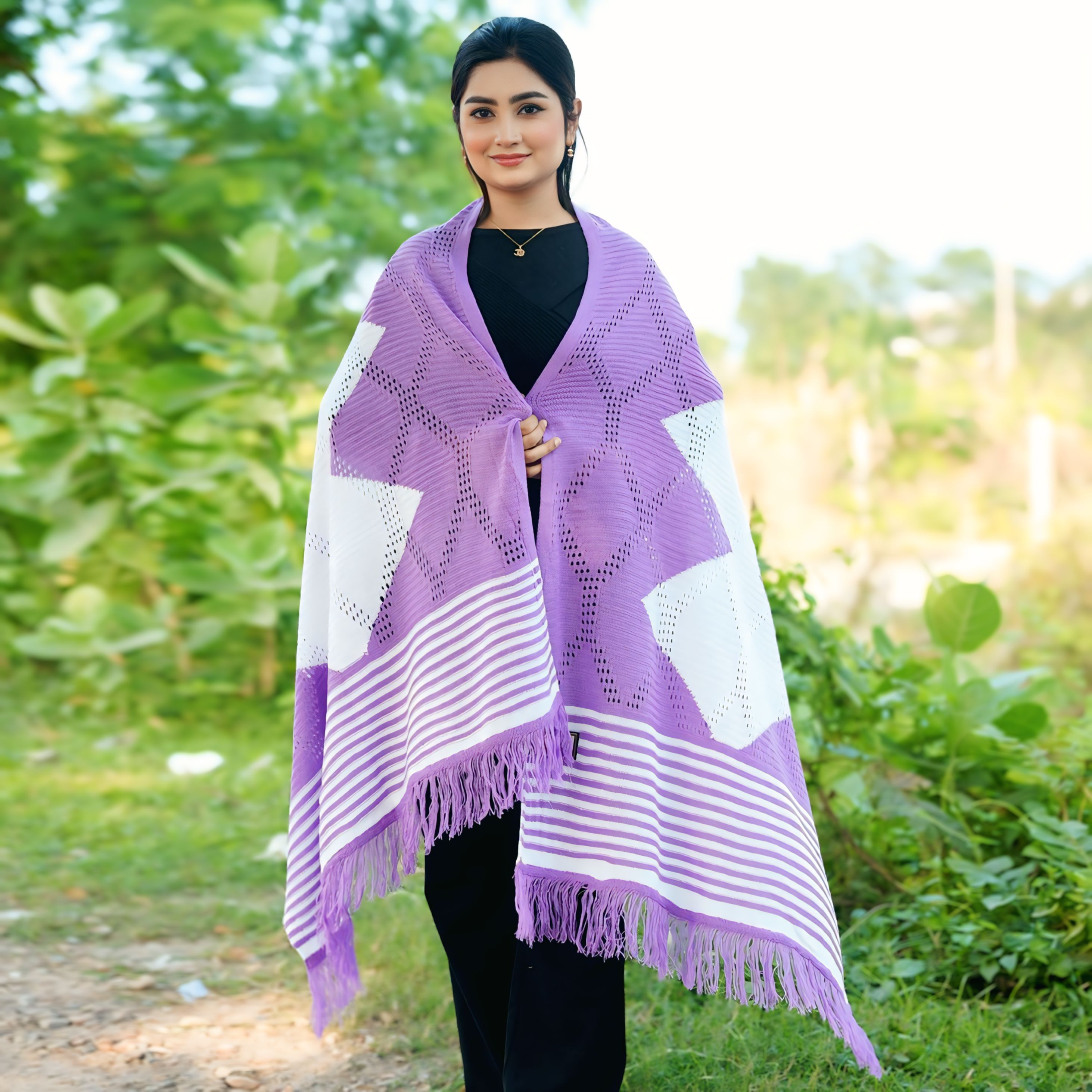 বগুড়ার বিখ্যাত কুশিকাটা টু সেড শাল A905