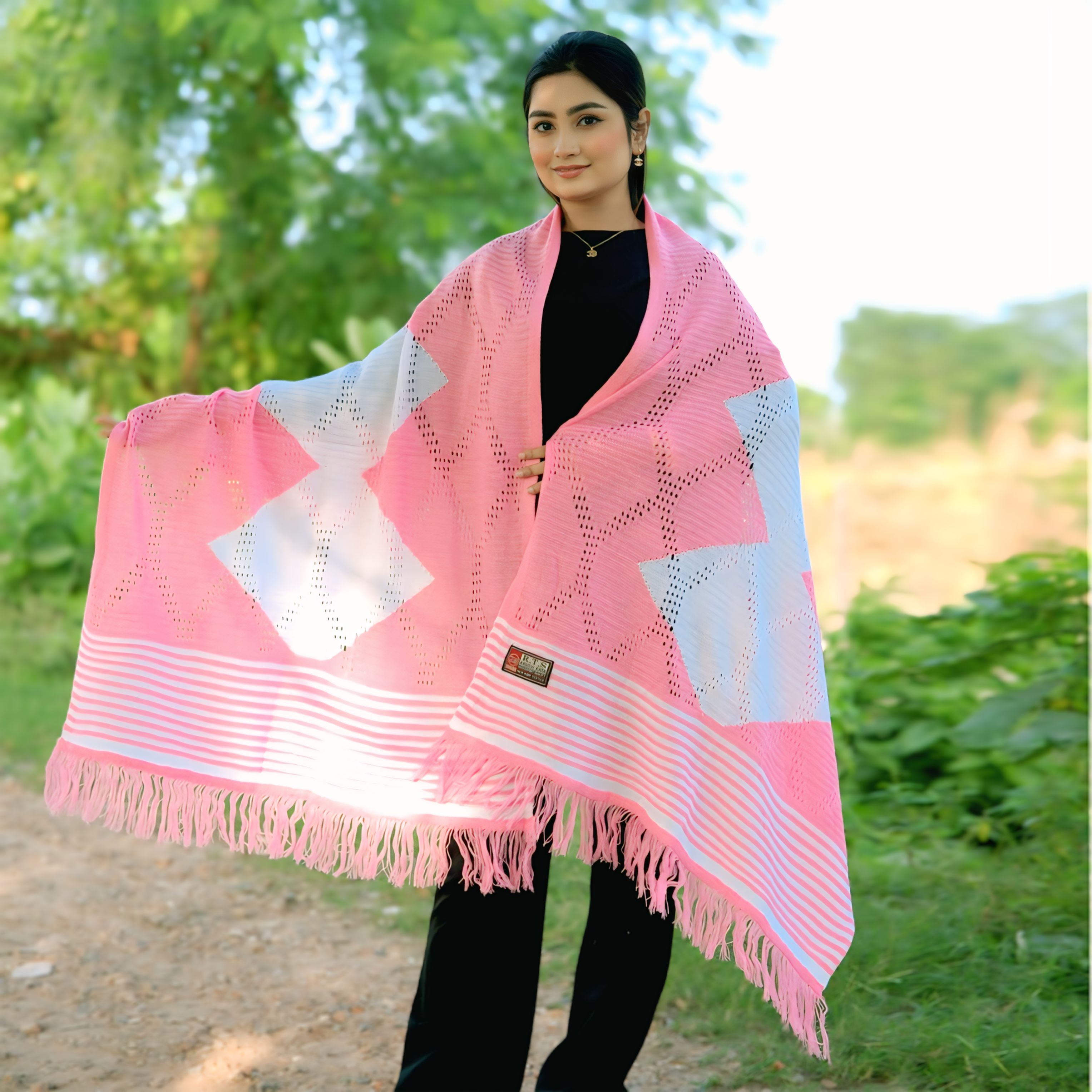 বগুড়ার বিখ্যাত কুশিকাটা টু সেড শাল A906