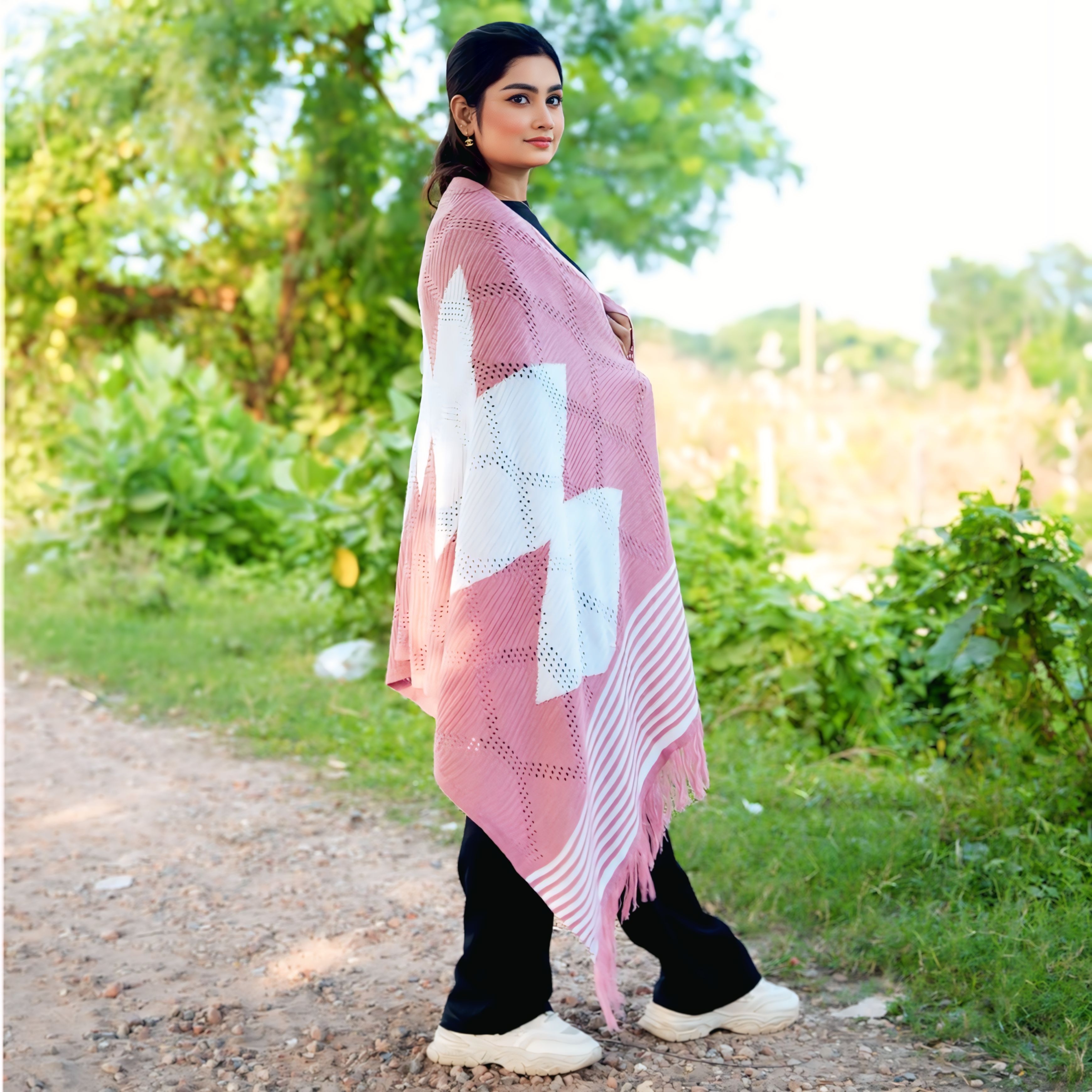 বগুড়ার বিখ্যাত কুশিকাটা টু সেড শাল A908