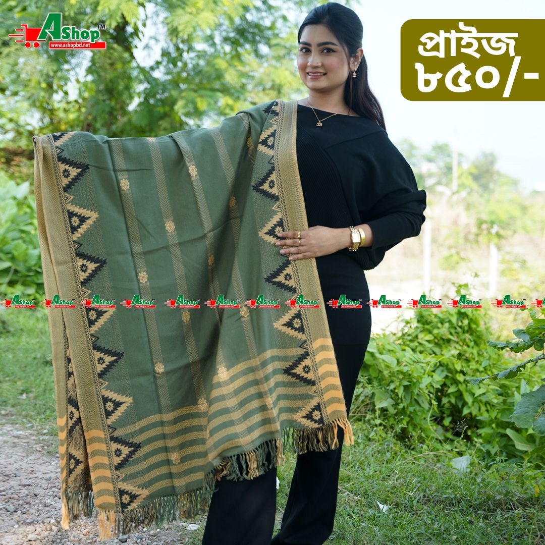 মিনাকারী জামদানী শাল M001