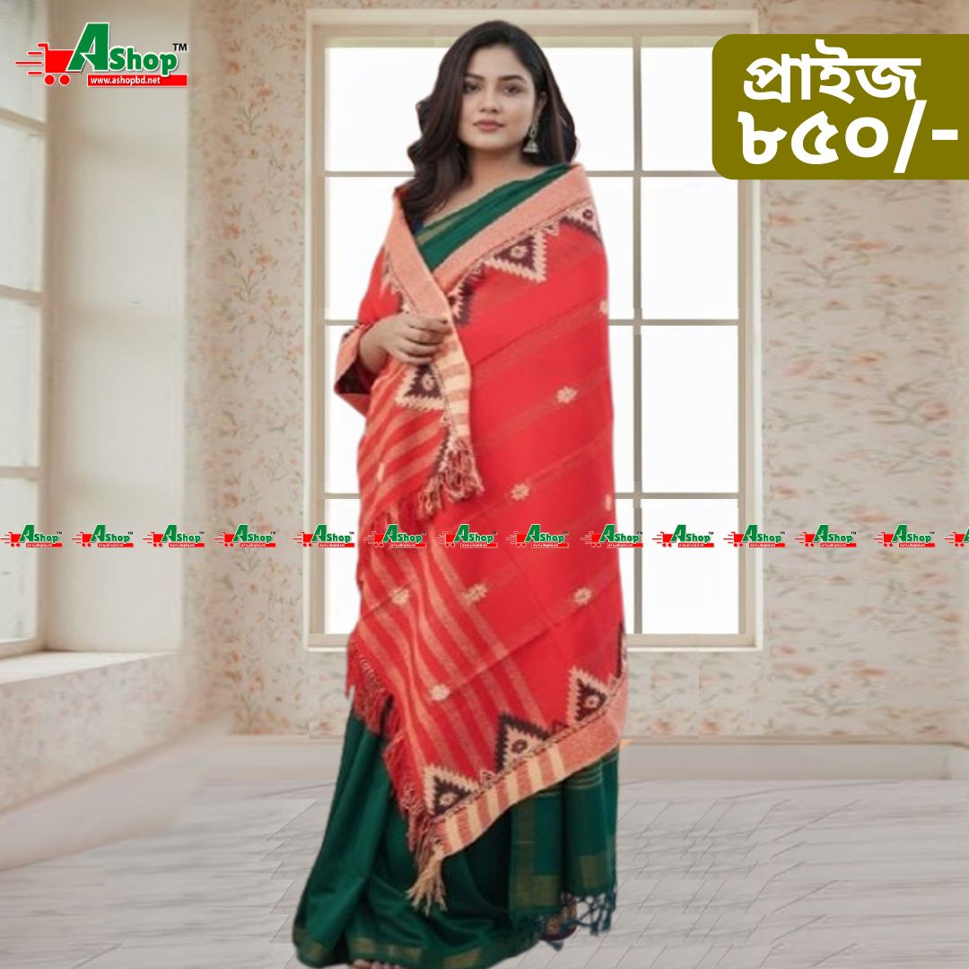 মিনাকারী জামদানী শাল 0A807